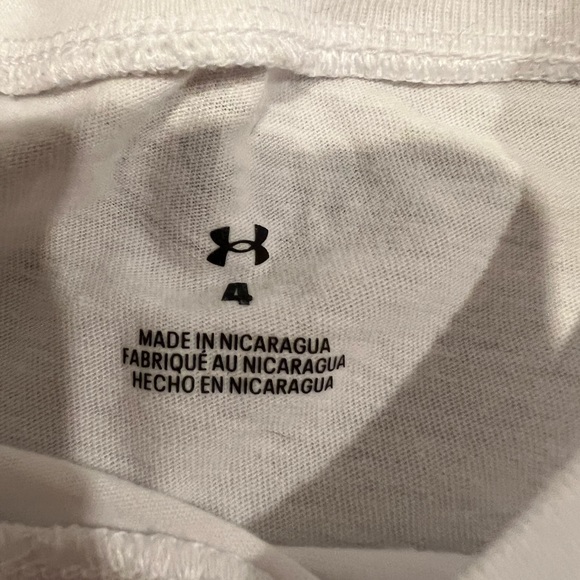 Under Armour Toddler Girl T-shirt, size 4 - Picture 4 of 4